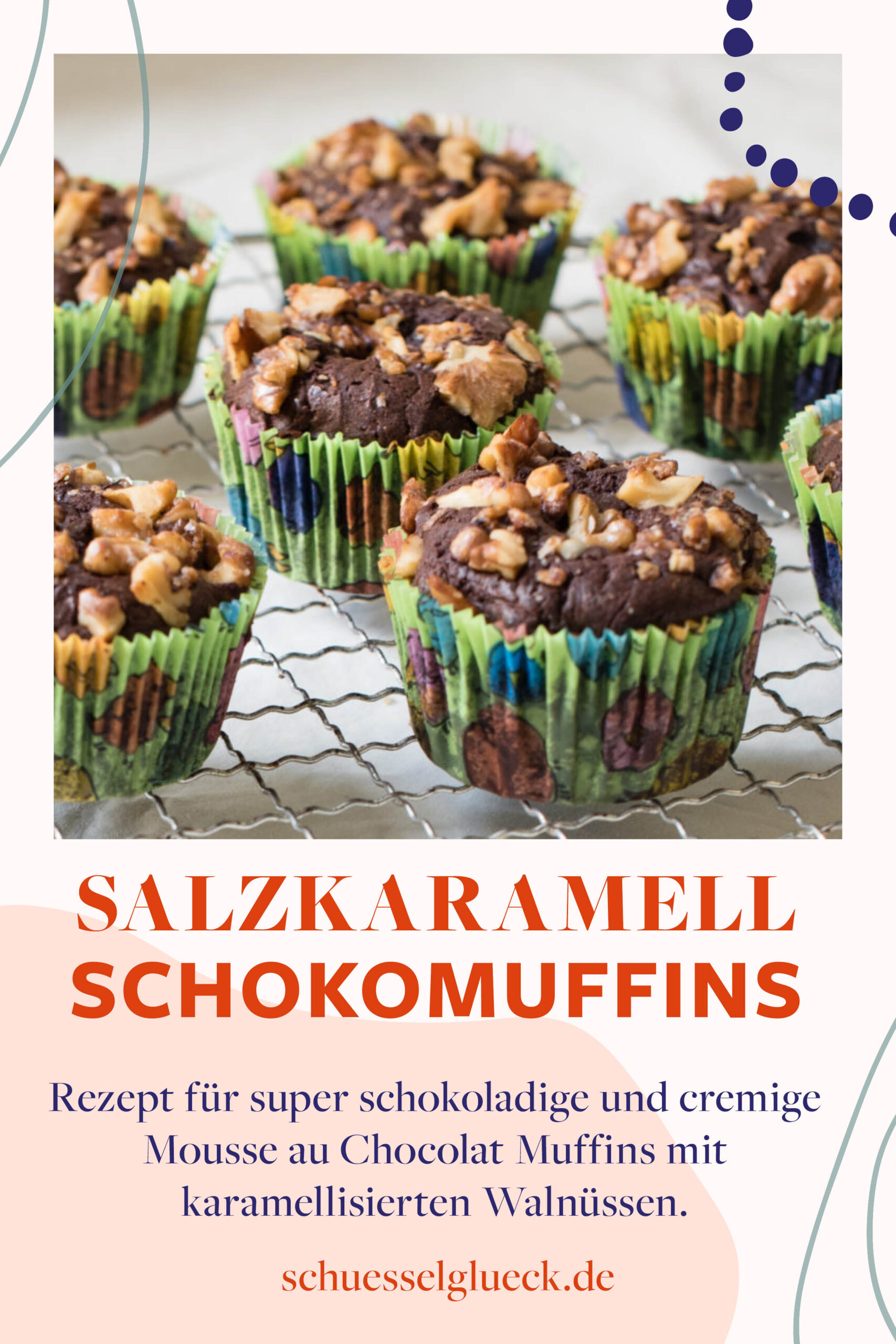 Superschokoladige Schokomuffins – Mousse au chocolat im Muffinkostüm
