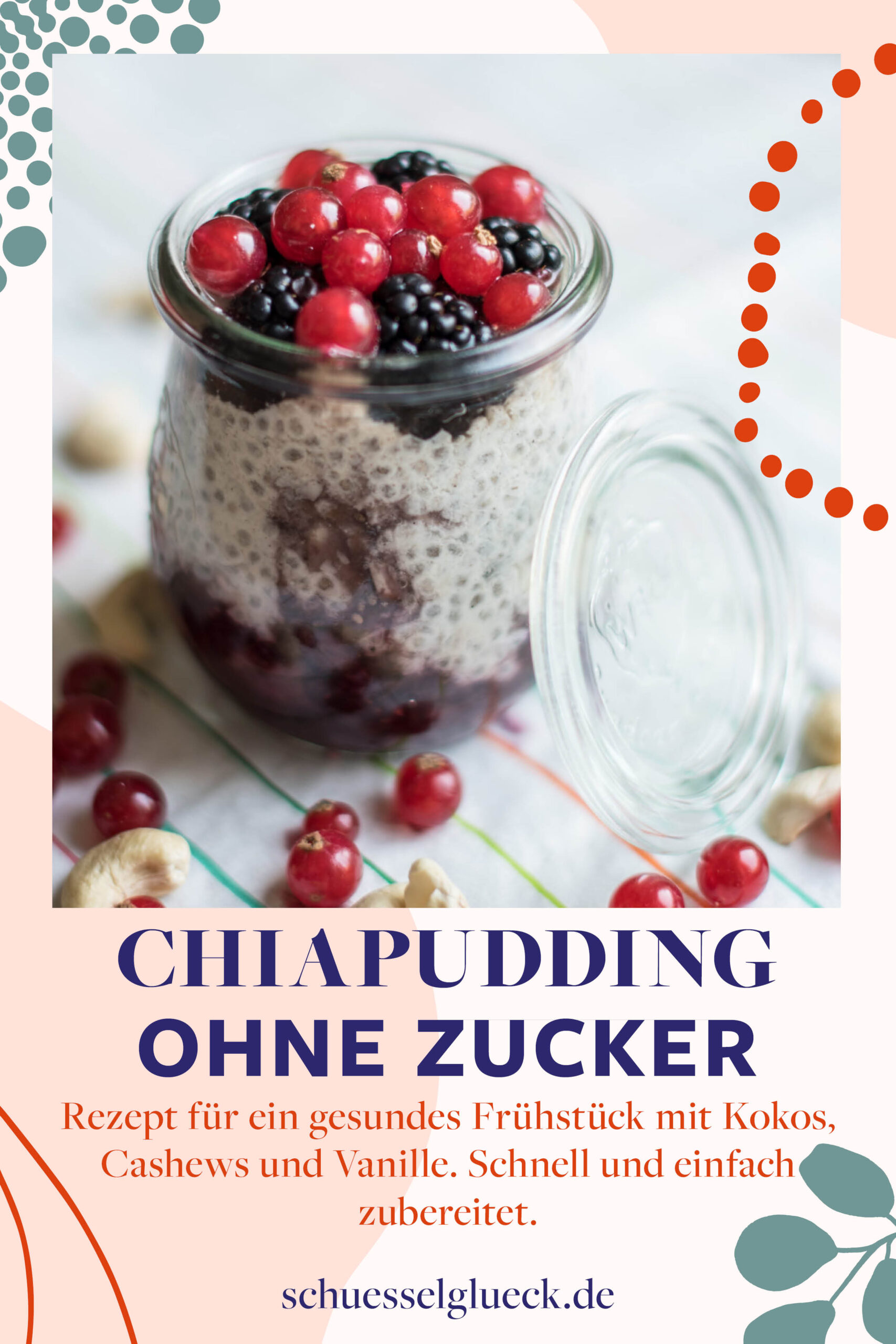 Kokos-Vanille-Chiapudding – Karibikgefühle für den Frühstückstisch