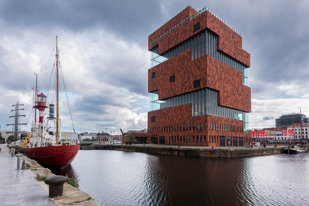 Aufnahme von Architektur von Museum aan de Stroom Antwerpen