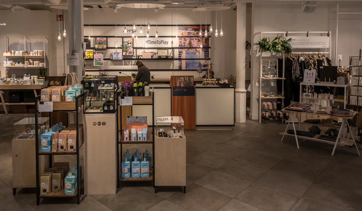 belgischer Konzept Store von innen in Antwerpen