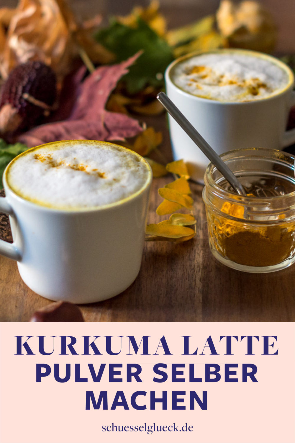 DIY Kurkuma Latte Mix – Goldene Milch im Handumdrehen zaubern