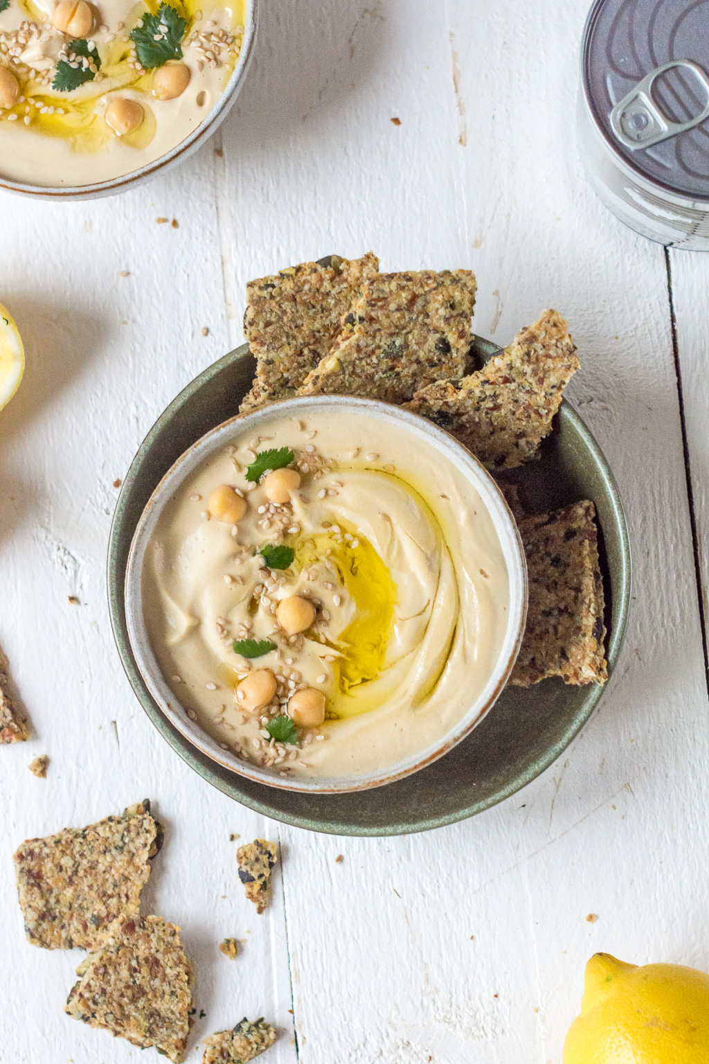 Wie du perfekten Hummus in fünf Minuten selber machst