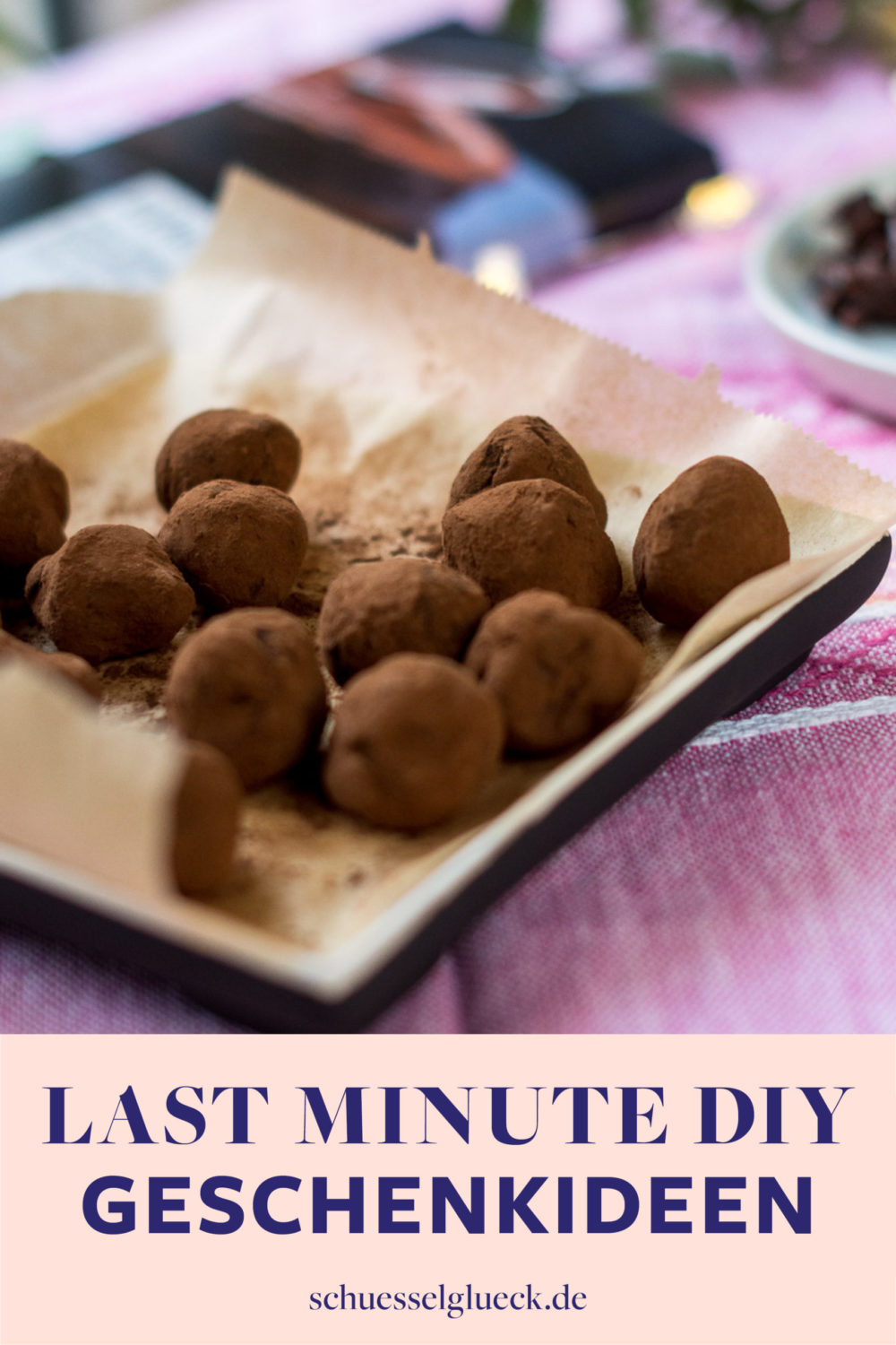 Last Minute DIY Geschenkideen aus Schokolade – superschnell & einfach gemacht!