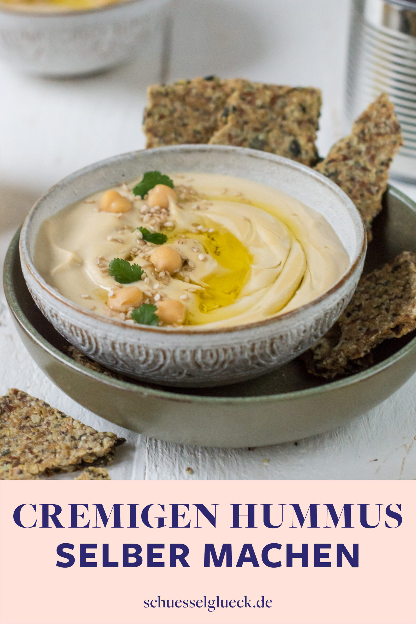 Wie du perfekten Hummus in fünf Minuten selber machst