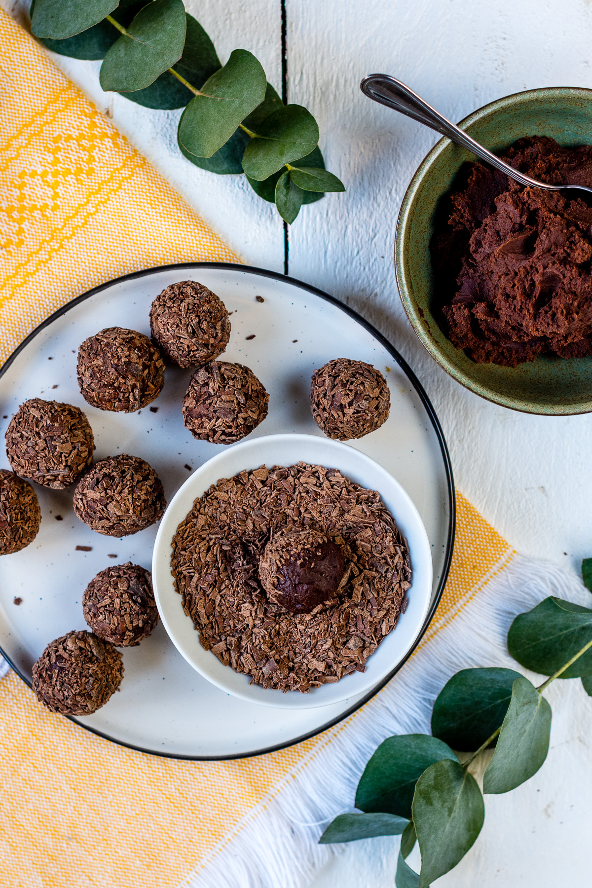 Vegane Trüffel – Rezept mit Chili und Zimt selber machen