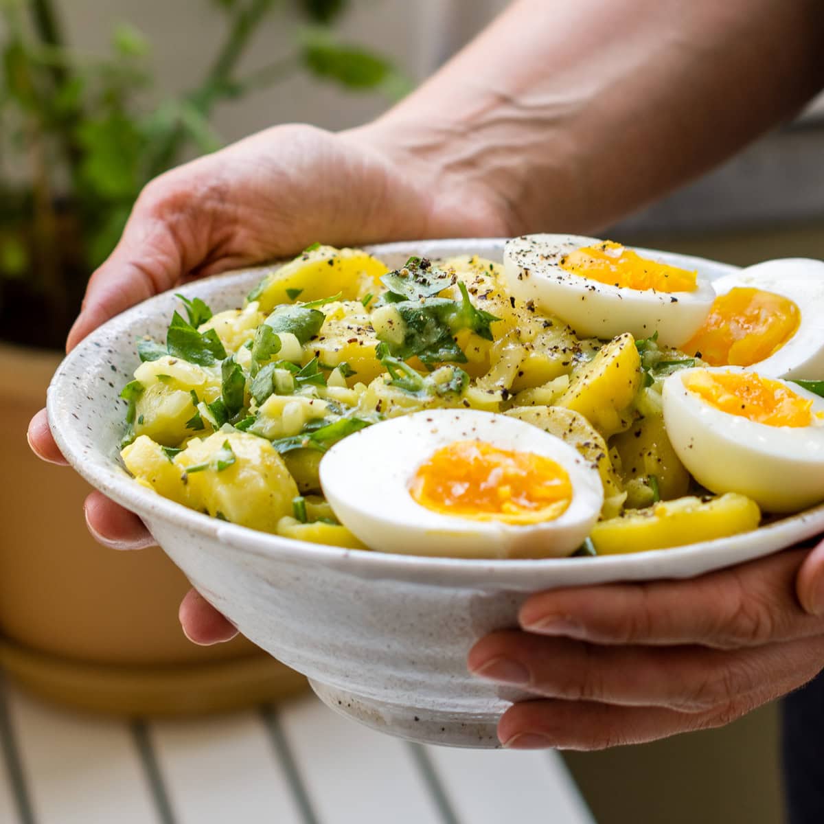 Kartoffelsalat Ohne Mayonnaise Vegetarisch