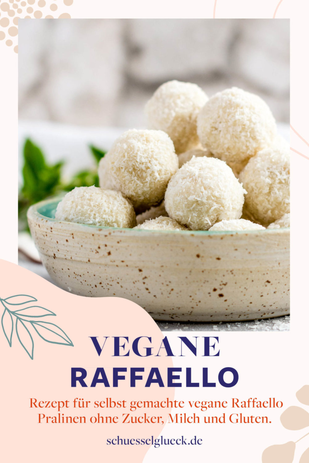 Gesunde Raffaello? Vegane Kokos-Pralinen selber machen – blitzschnell zubereitet & einfach köstlich!