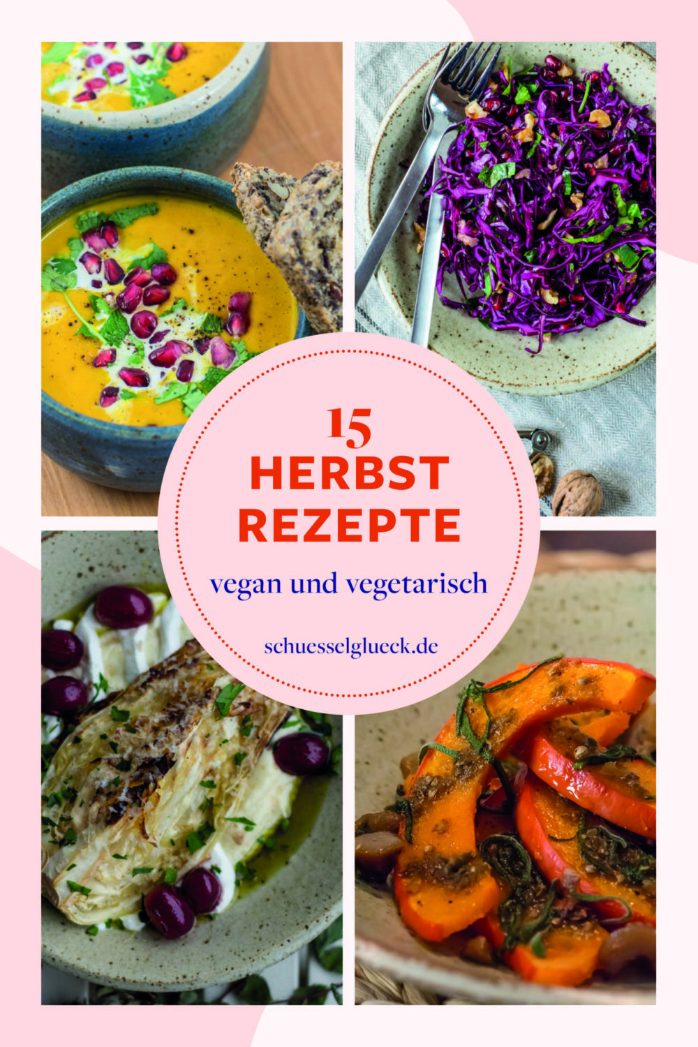 15 vegetarische und vegane Herbstgerichte mit Gemüse satt – perfekt für trübe Tage!