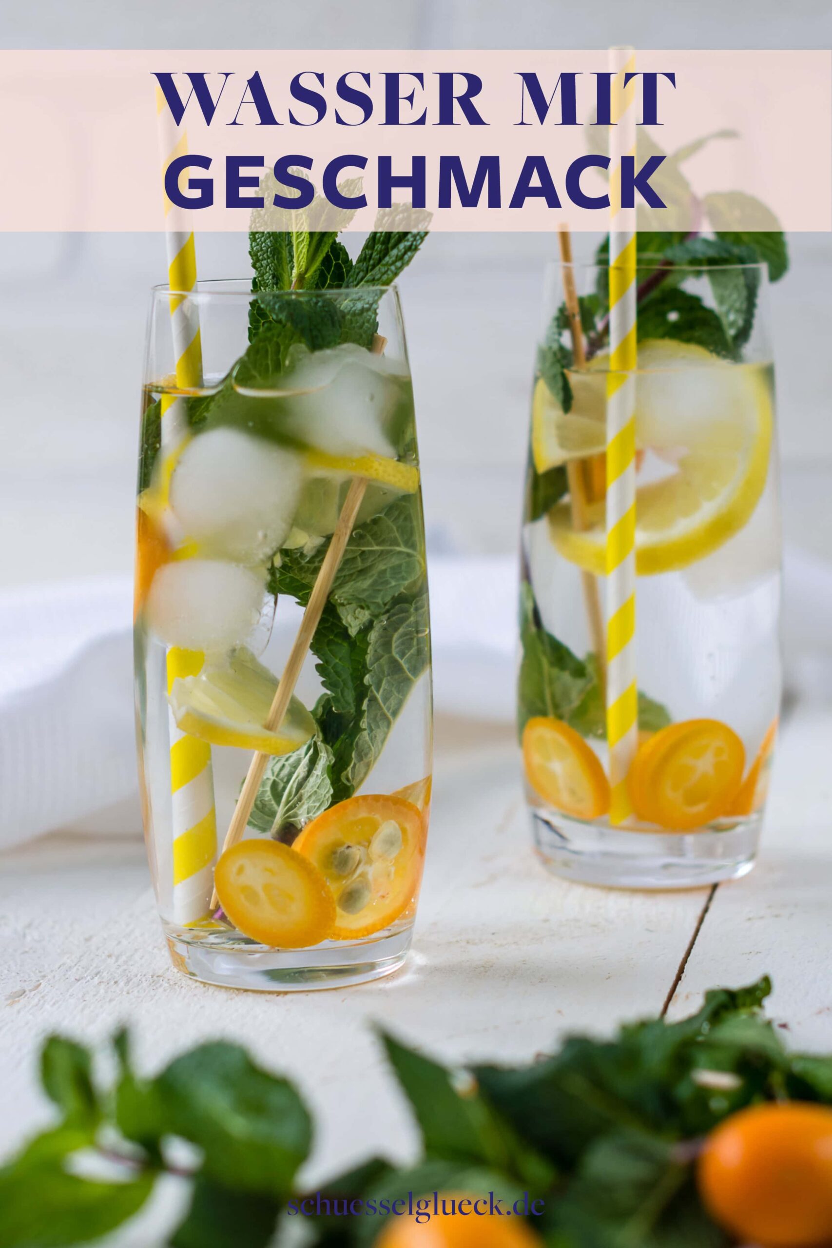 Infused Water: Acht erfrischende Ideen, um Wasser zu aromatisieren