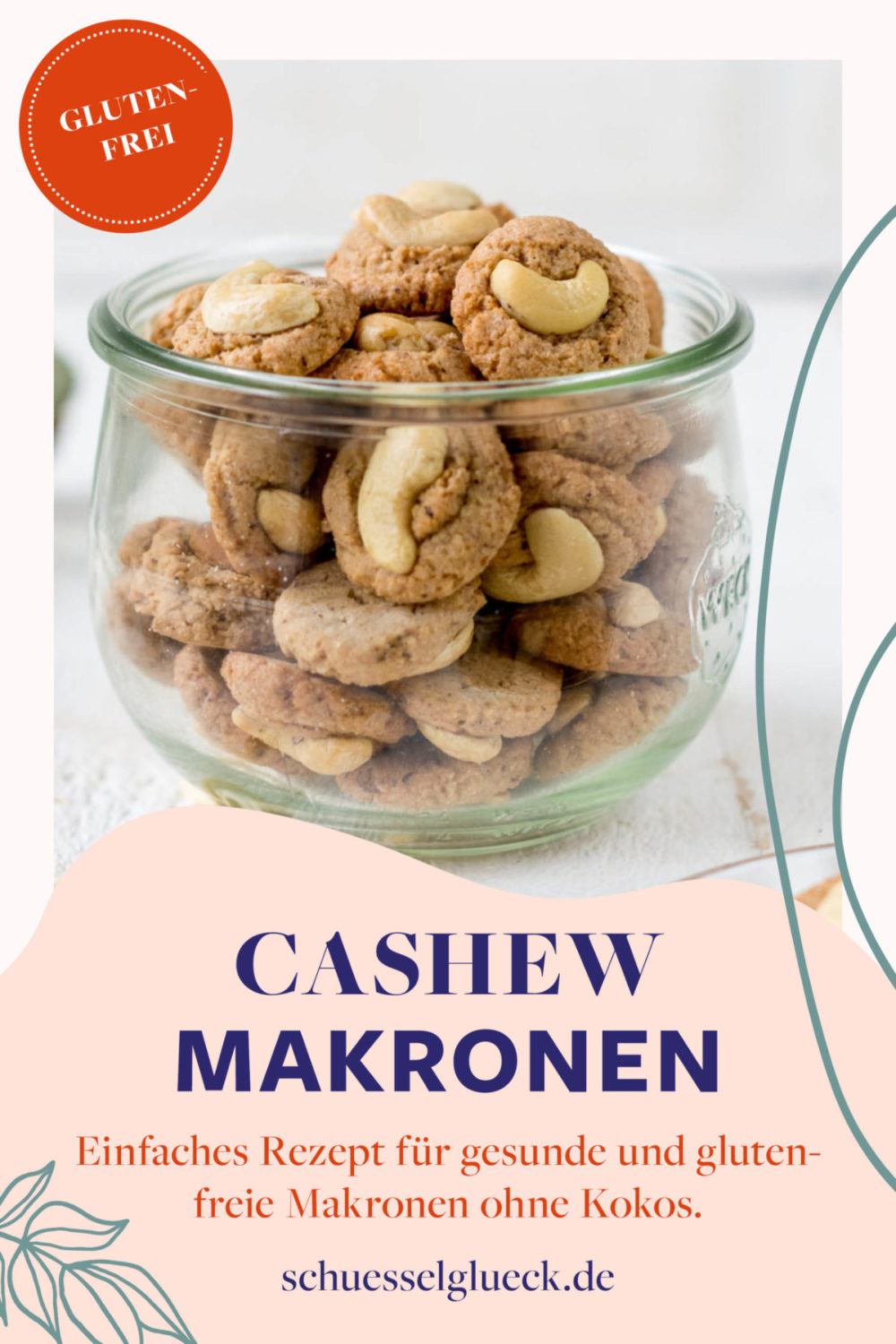Cashew Küsschen – gesunde Makronen mit Tonkabohne