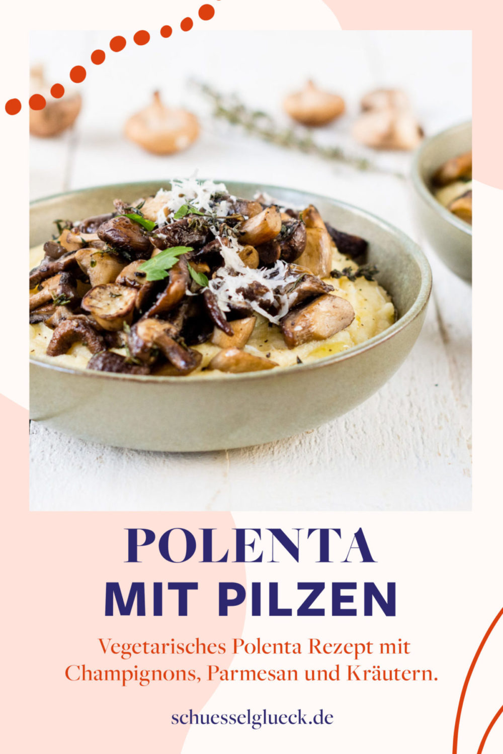 Cremige Polenta mit gemischten Pilzen & Thymian
