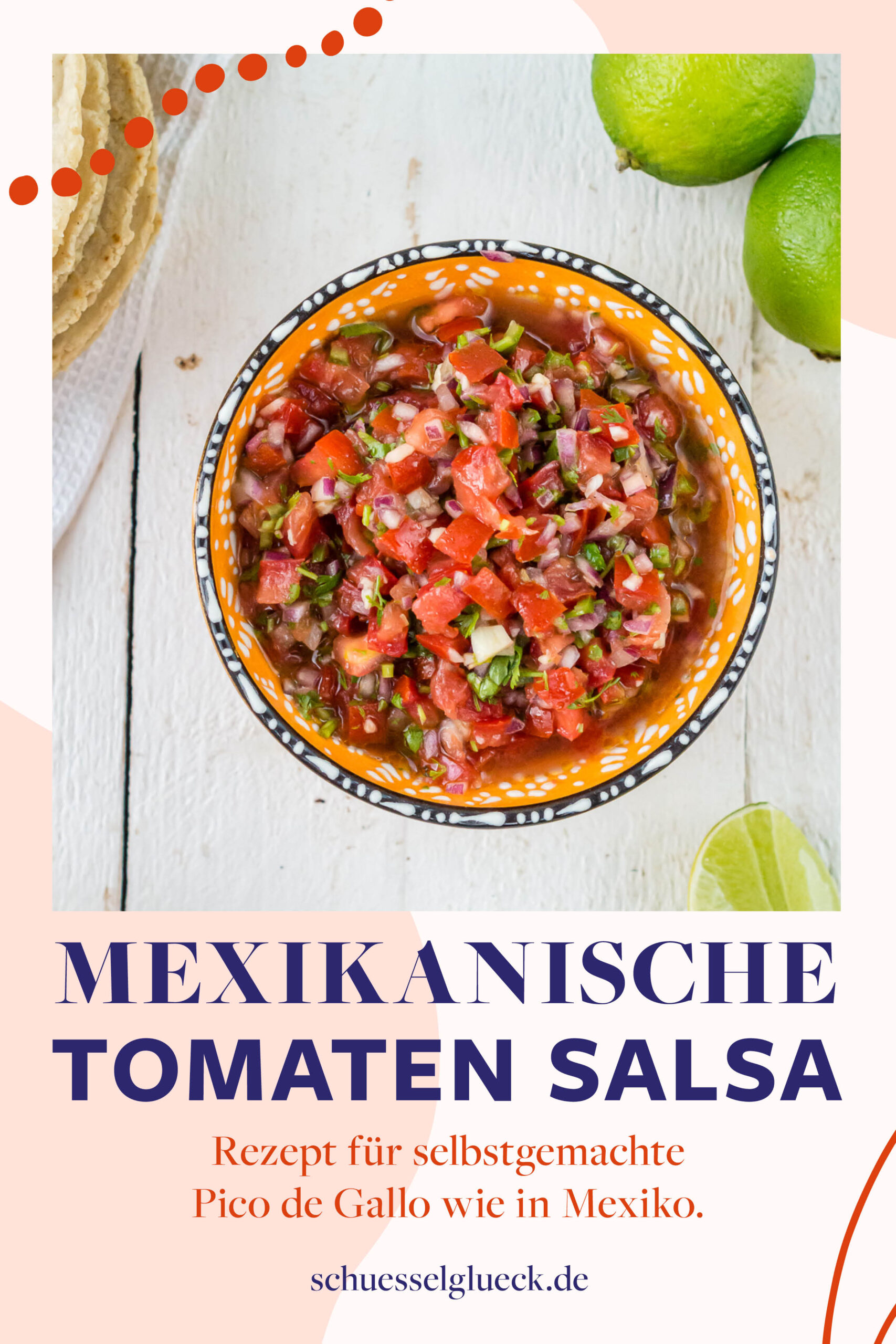 Pico de Gallo – klassisch mexikanische Tomaten Salsa