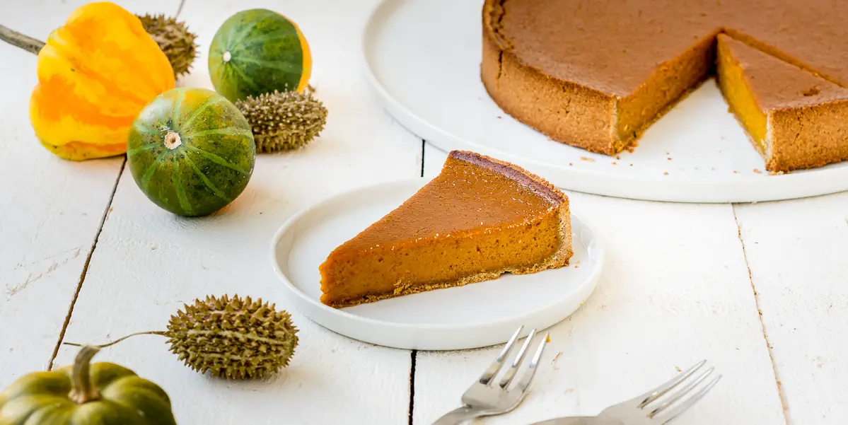 Glutenfreie Kürbis-Tarte: gesünderen, amerikanischen Pumpkin Pie selber machen